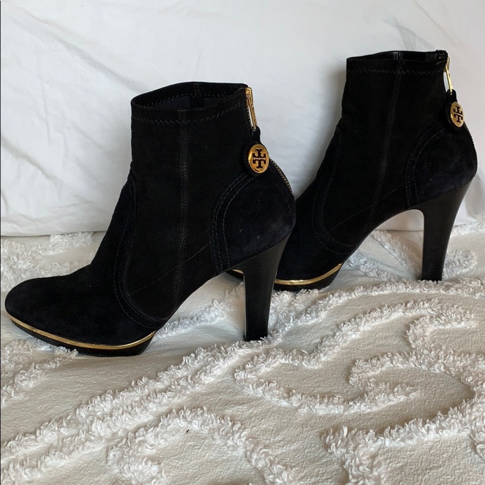 Tory Burch suede booties